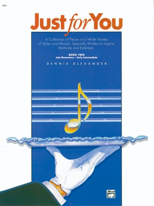 Just For You Book 2 - Late Elemen/Interm Piano