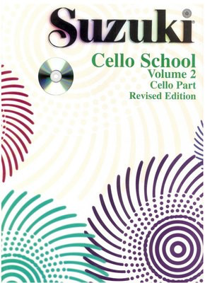 Suzuki Cello School Book/Volume 2 with CD - International Edition Summy Birchard 40700