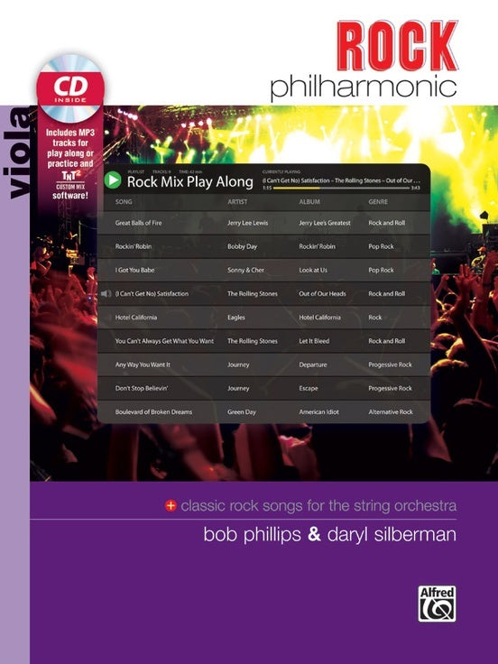 Rock Philharmonic Viola Book/CD