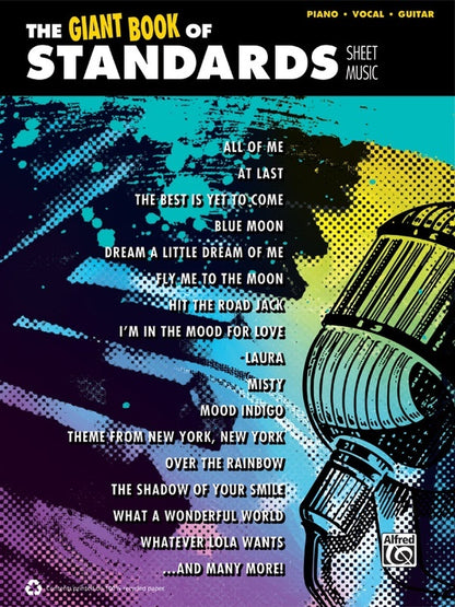 The Giant Book Of Standards Sheet Music PVG