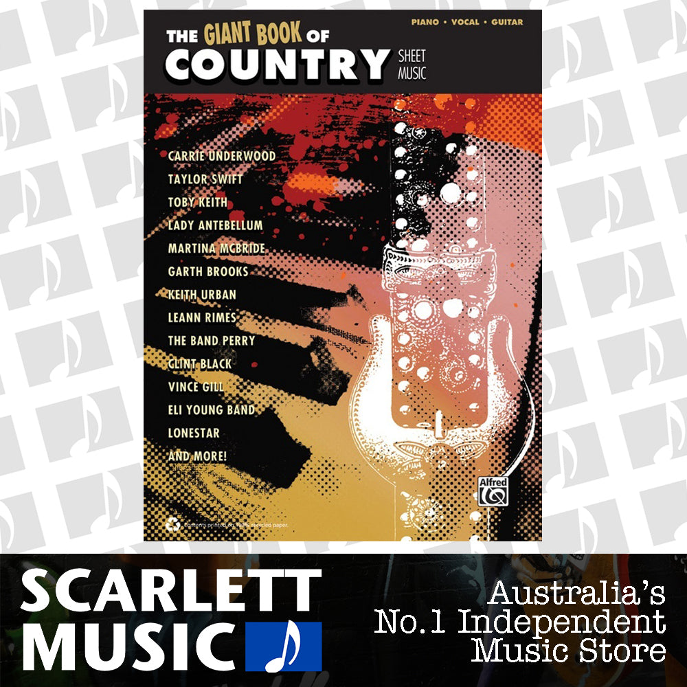 The Giant Book Of Country Sheet Music PVG — view 2