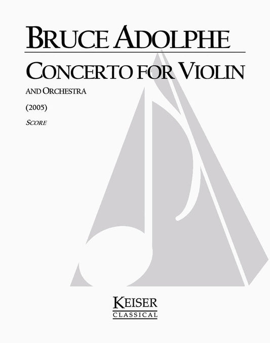 Violin Concerto Full Score