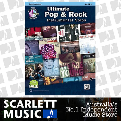 Ultimate Pop and Rock - Tenor Sax Book and CD, Instrumental Solos — view 2