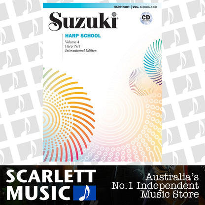 Suzuki Harp School Volume 4 Book and CD — view 2