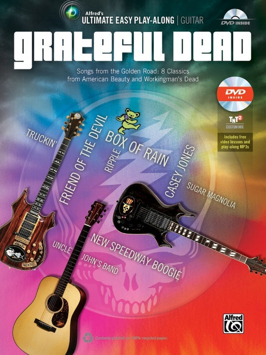 Ultimate Easy Guitar Playalong Grateful Dead Book/DVD