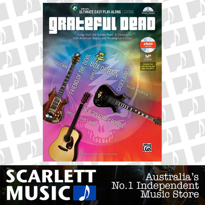 Ultimate Easy Guitar Playalong Grateful Dead Book/DVD — view 2