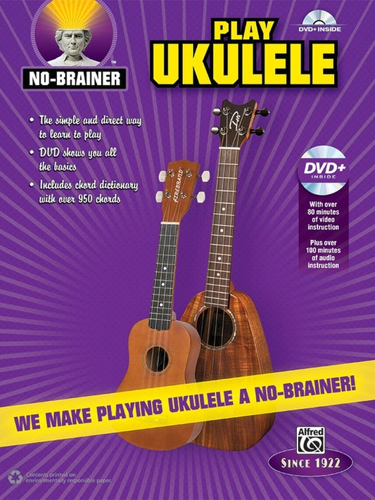No-Brainer Play Ukulele Book/DVD