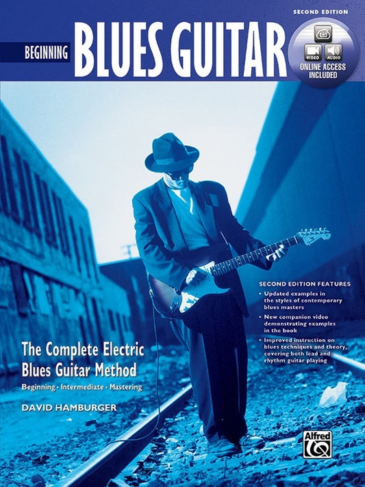 Beginning Blues Guitar Book and DVD