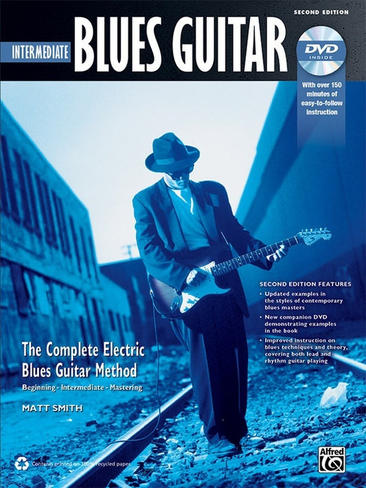Intermediate Blues Guitar 2Ed Book/DVD