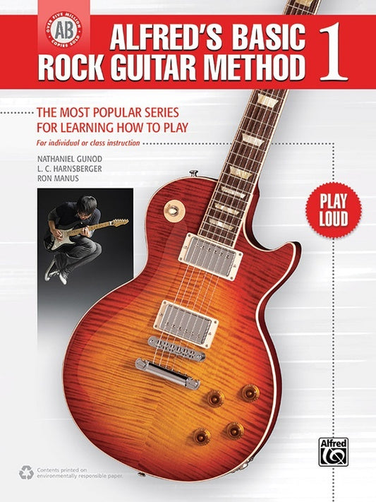 Alfreds Basic Rock Guitar Method 1 Book
