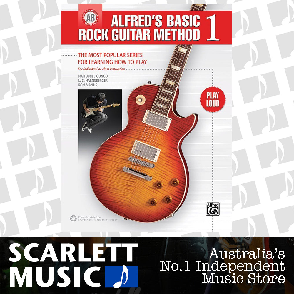 Alfreds Basic Rock Guitar Method 1 Book — view 2