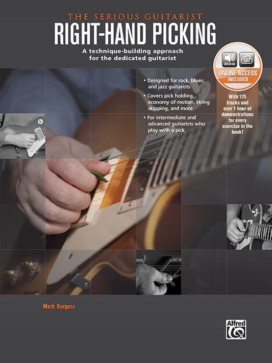 Serious Guitarist Right Hand Picking Book/CD