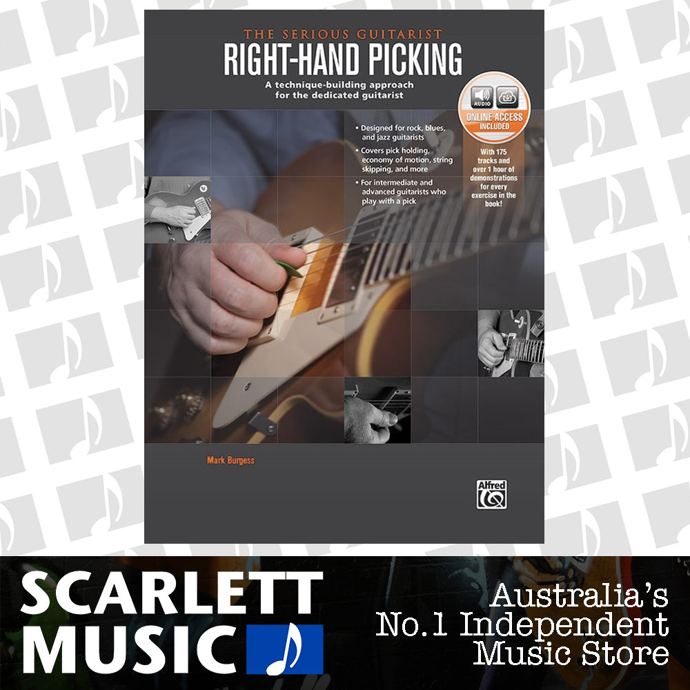 Serious Guitarist Right Hand Picking Book/CD — view 2