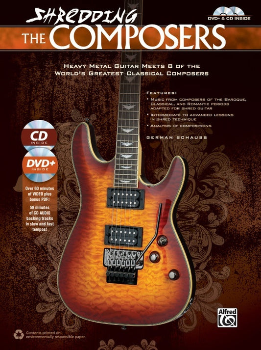 Shredding The Composers Guitar Book/CD/DVD