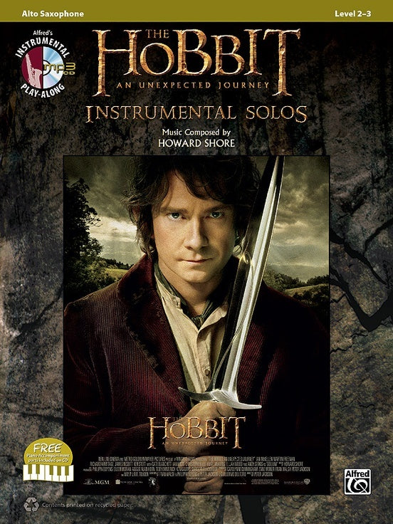 Hobbit Instrumental Solos Alto Sax Book/CD