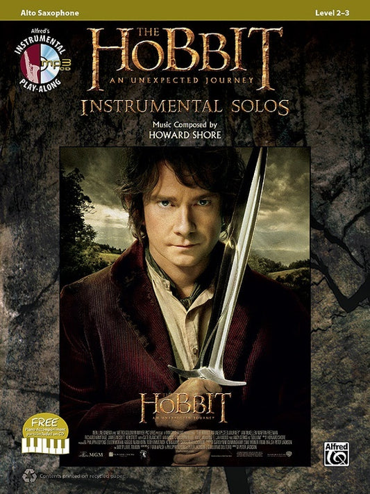 Hobbit Instrumental Solos Alto Sax Book/CD