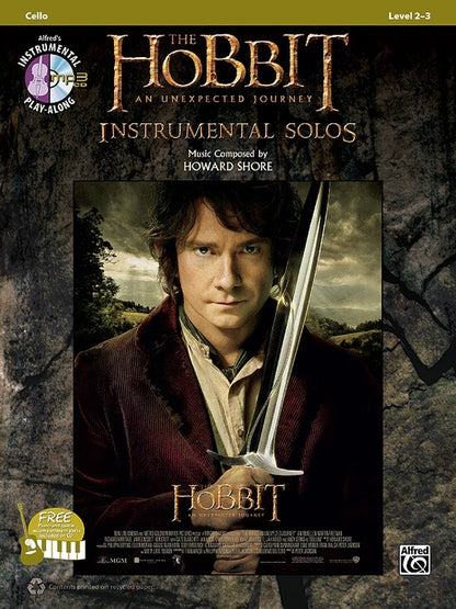 Hobbit Instrumental Solos Cello Book/CD