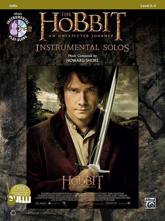 Hobbit Instrumental Solos Cello Book/CD
