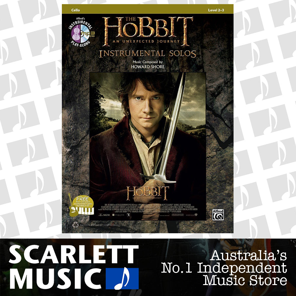 Hobbit Instrumental Solos Cello Book/CD — view 2