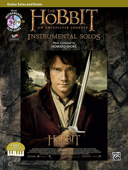 Hobbit Instrumental Solos Guitar Book/DVD