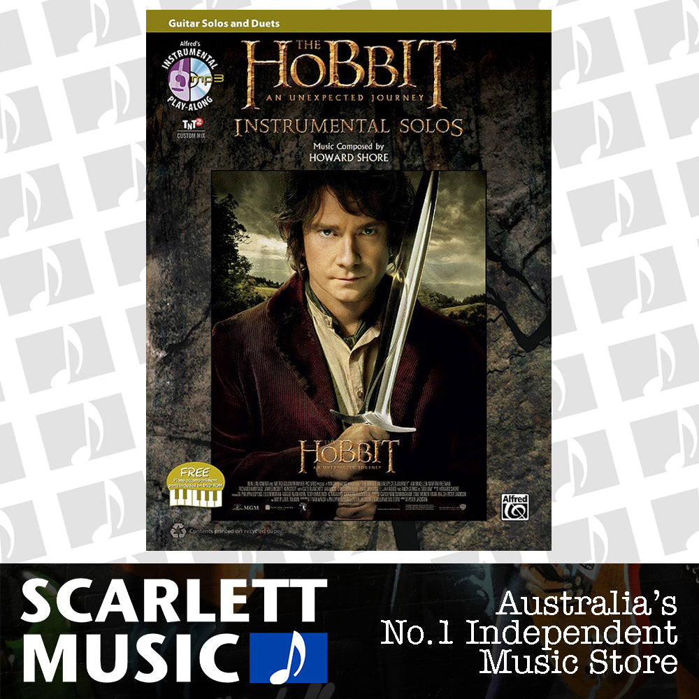Hobbit Instrumental Solos Guitar Book/DVD — view 2