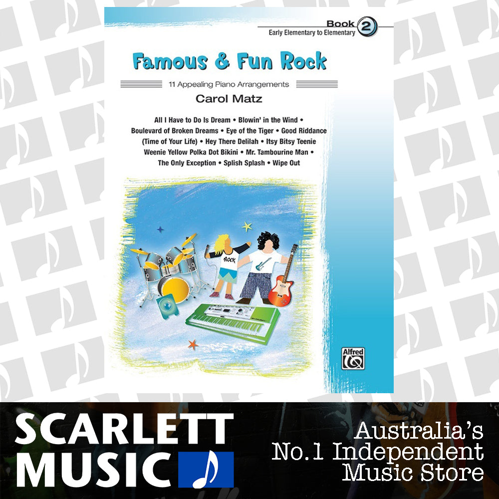 Famous & Fun Rock Book 2 — view 2