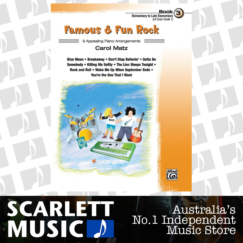 Famous & Fun Rock Book 3 — view 2