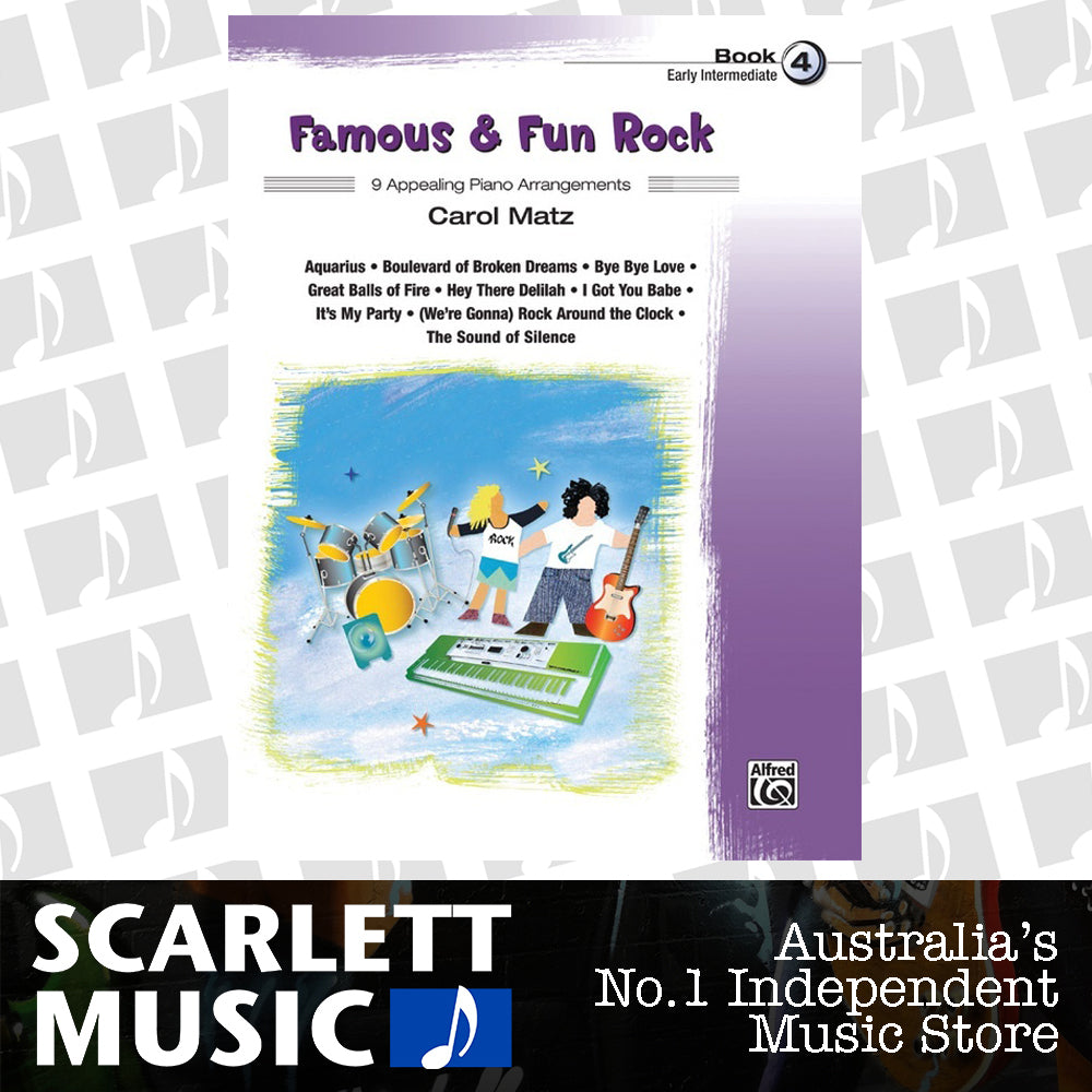 Famous & Fun Rock Book 4 — view 2