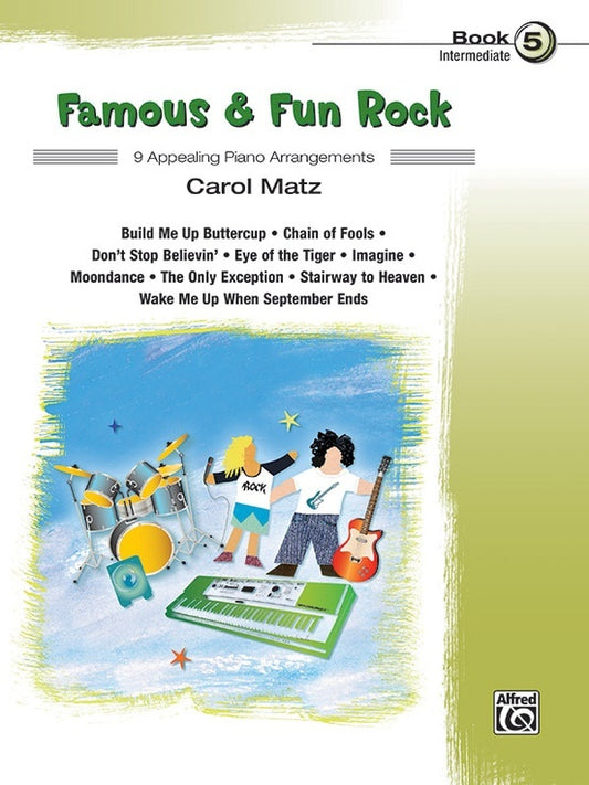 Famous & Fun Rock Book 5
