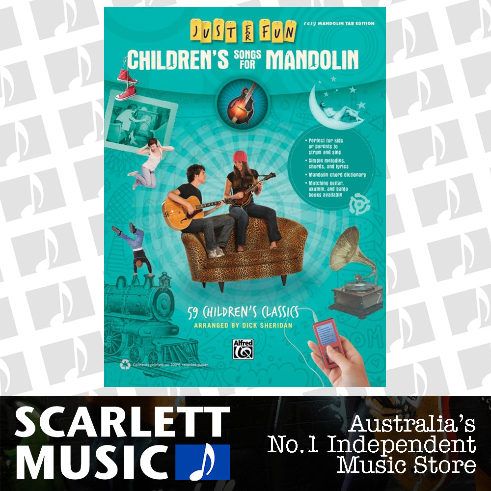Just For Fun Childrens Songs Mandolin Tab — view 2