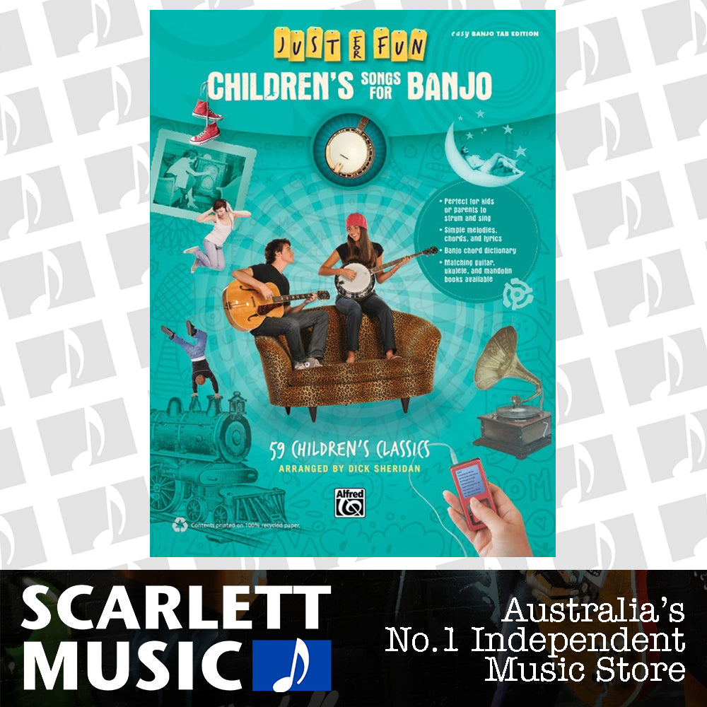 Just For Fun Childrens Songs Banjo Tab — view 2