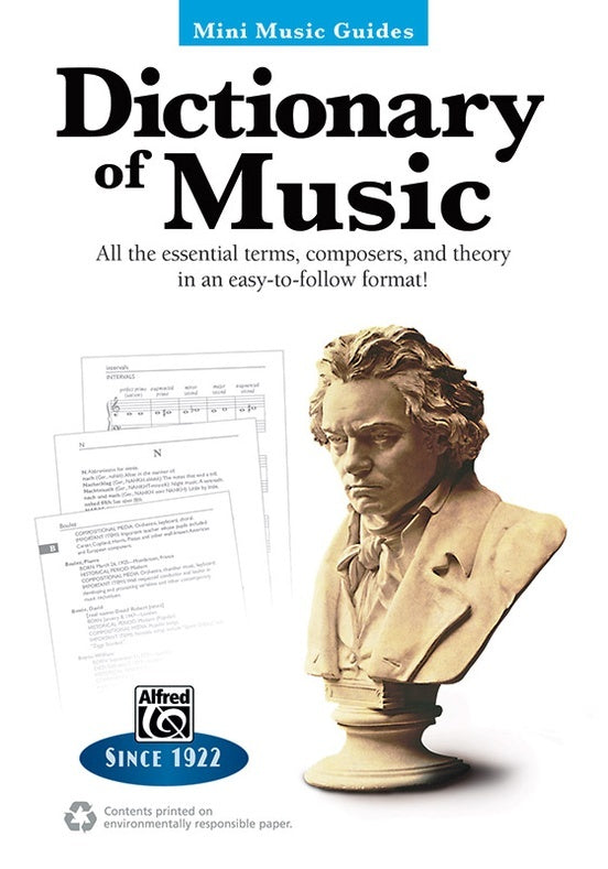 Mini Music Dictionary: Dictionary Of Music