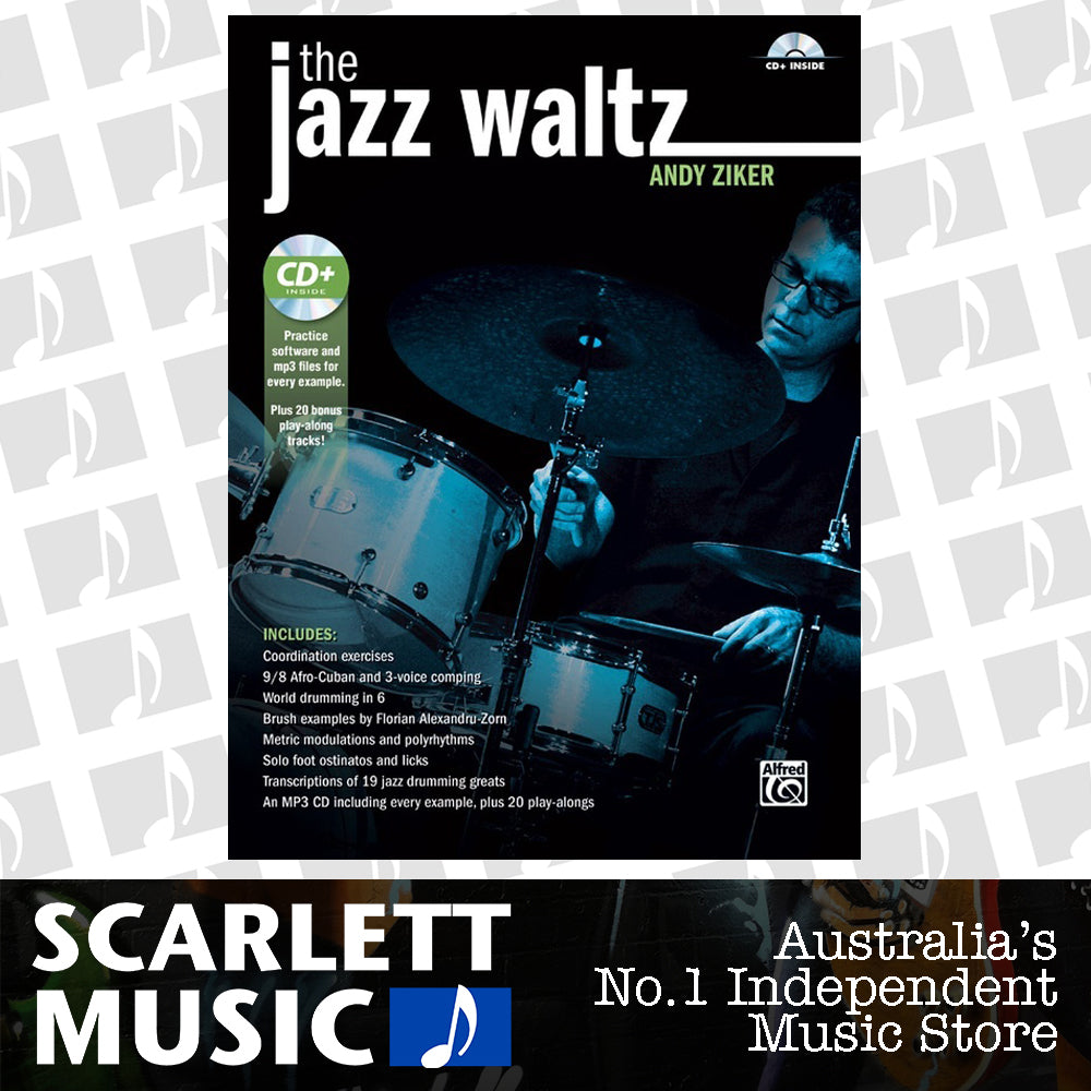 Jazz Waltz For Drums Book/CD — view 2
