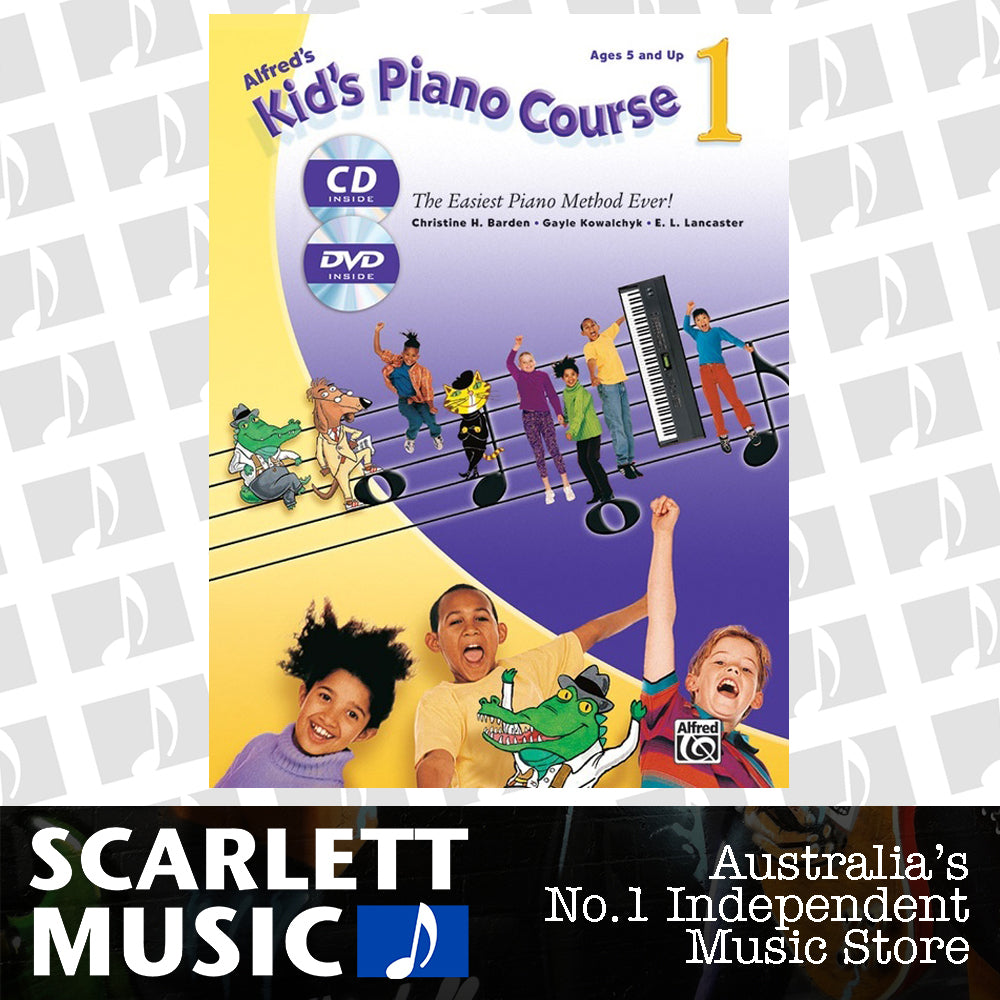 Kids Piano Course Book 1 Book/CD/DVD — view 2