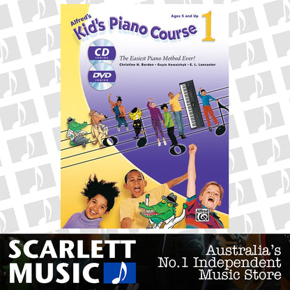 Kids Piano Course Book 1 Book/CD/DVD — view 2
