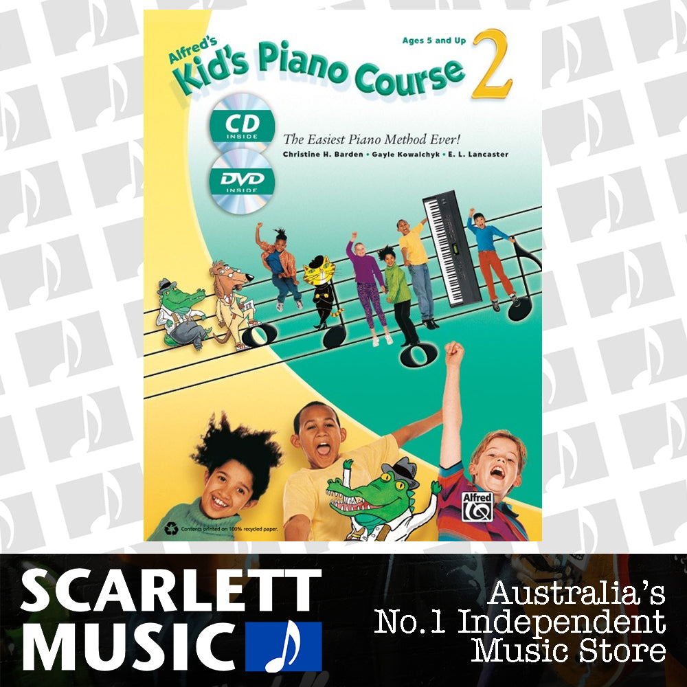 Kids Piano Course Book 2 Book/CD/DVD — view 2