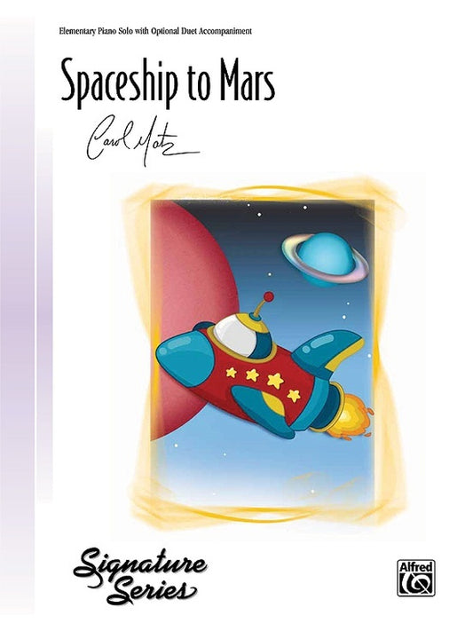 Spaceship to Mars Piano Sheet Music