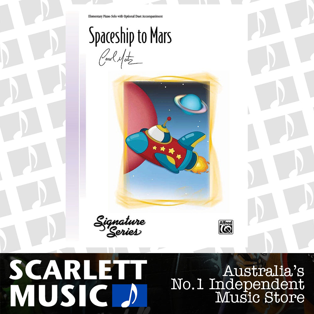 Spaceship to Mars Piano Sheet Music — view 2