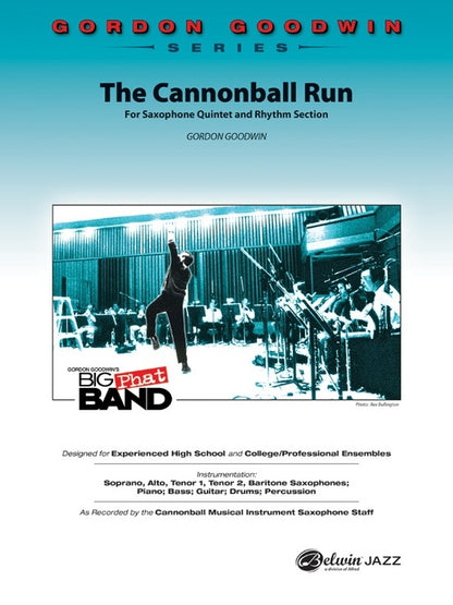 Cannonball Run Jazz Ensemble Sheet Music Grade 5