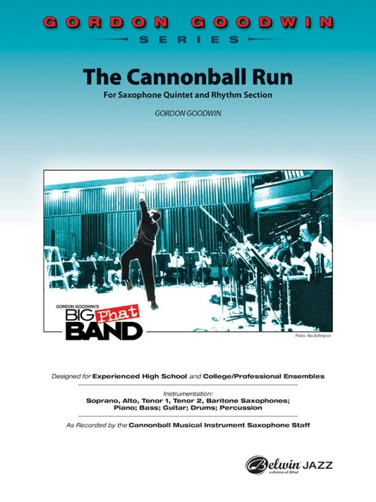 Cannonball Run Jazz Ensemble Sheet Music Grade 5