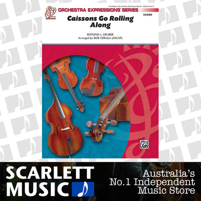 Caissons Go Rolling Along String Orchestra Sheet Music Grade 1.5 — view 2