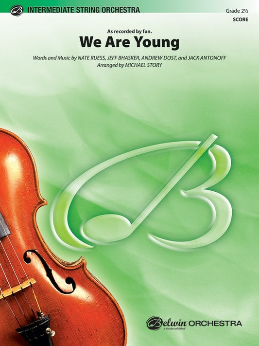 We Are Young String Orchestra Grade 2.5 Conductor Score
