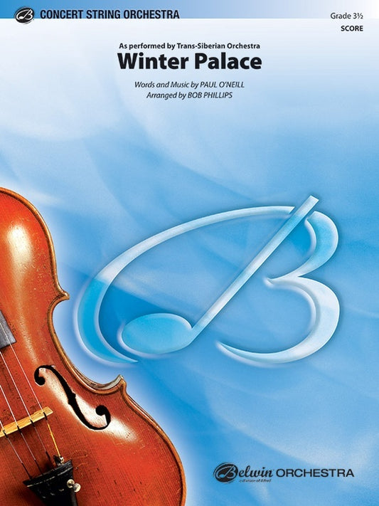 Winter Palace String Orchestra Sheet Music Grade 3.5 Score