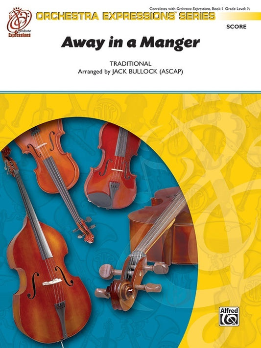 Away In A Manger String Orchestra Sheet Music Grade 0.5
