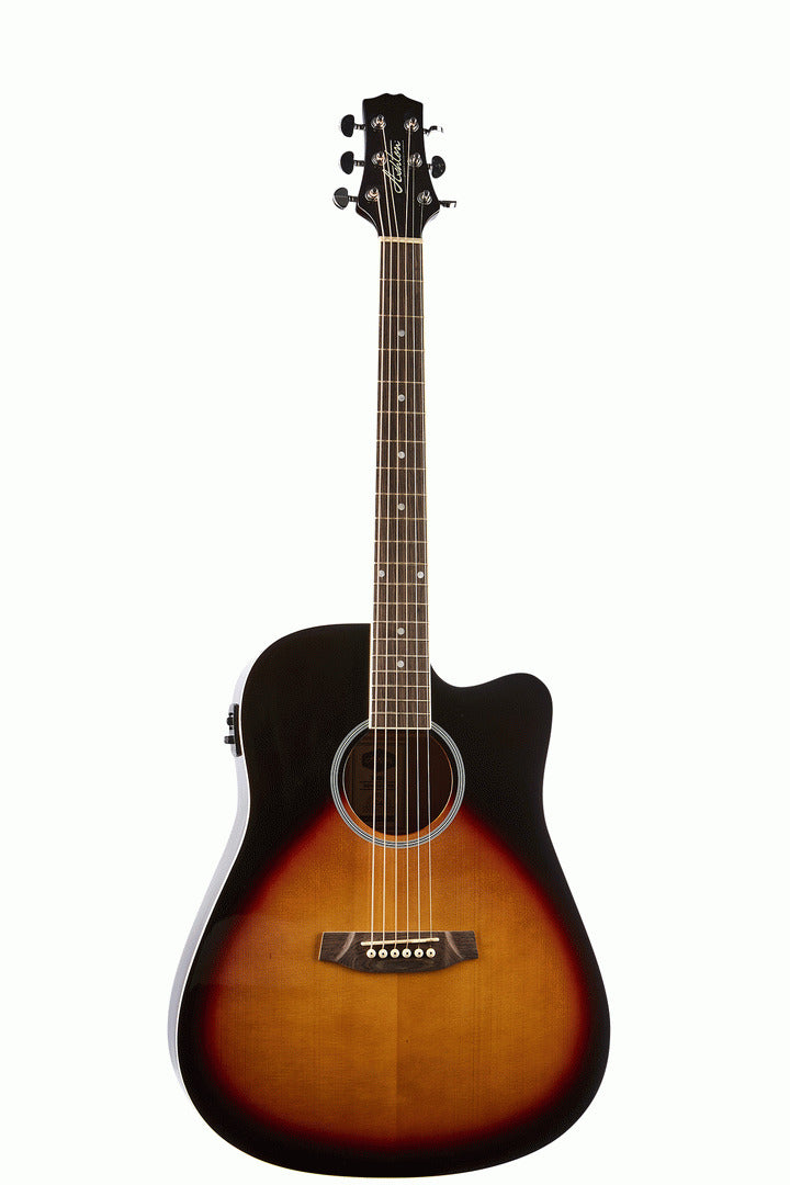 Ashton D20SCEQTSB Dreadnought Solid Top And Eq — view 6