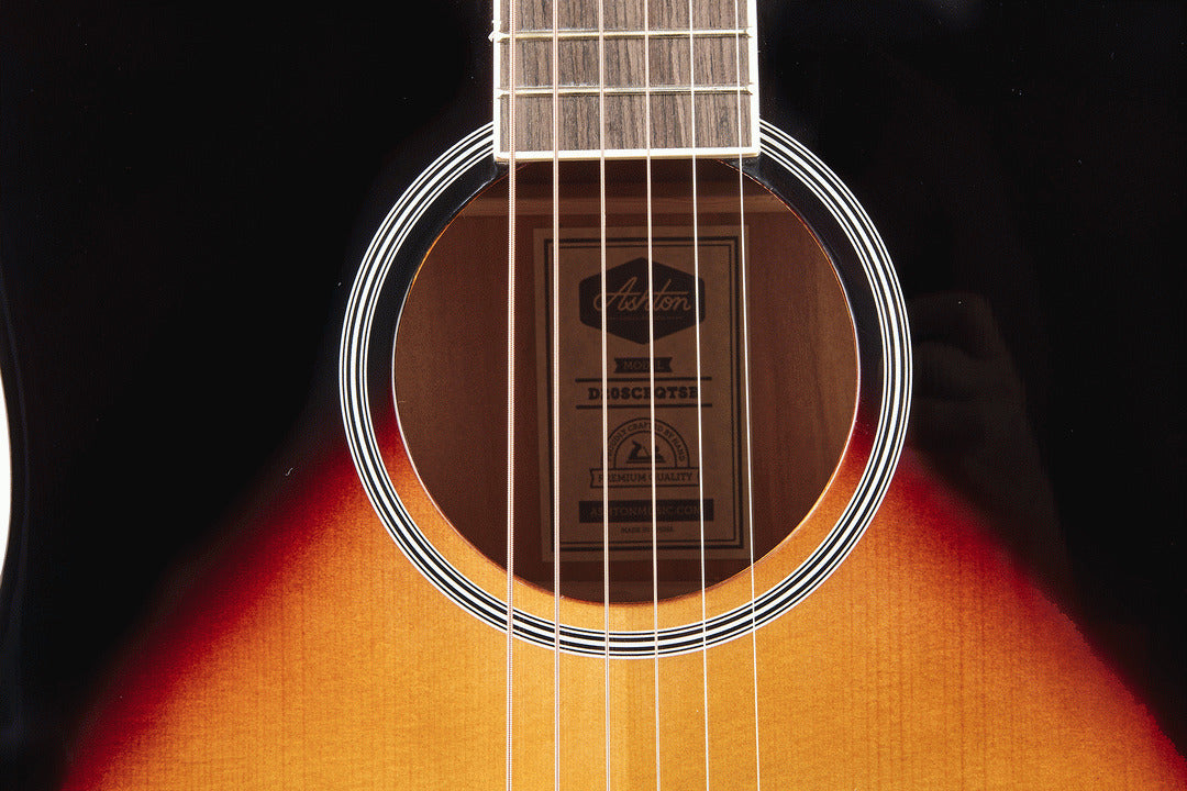 Ashton D20SCEQTSB Dreadnought Solid Top And Eq — view 3