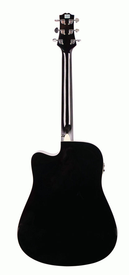 Ashton D20SCEQBK Dreadnought Solid Top And Eq — view 4