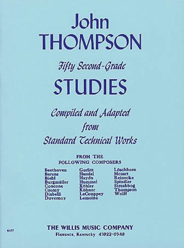 Fifty Second Grade Studies — Piano (Willis Music)