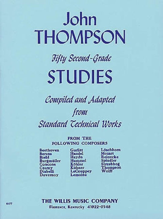 Fifty Second Grade Studies — Piano (Willis Music)