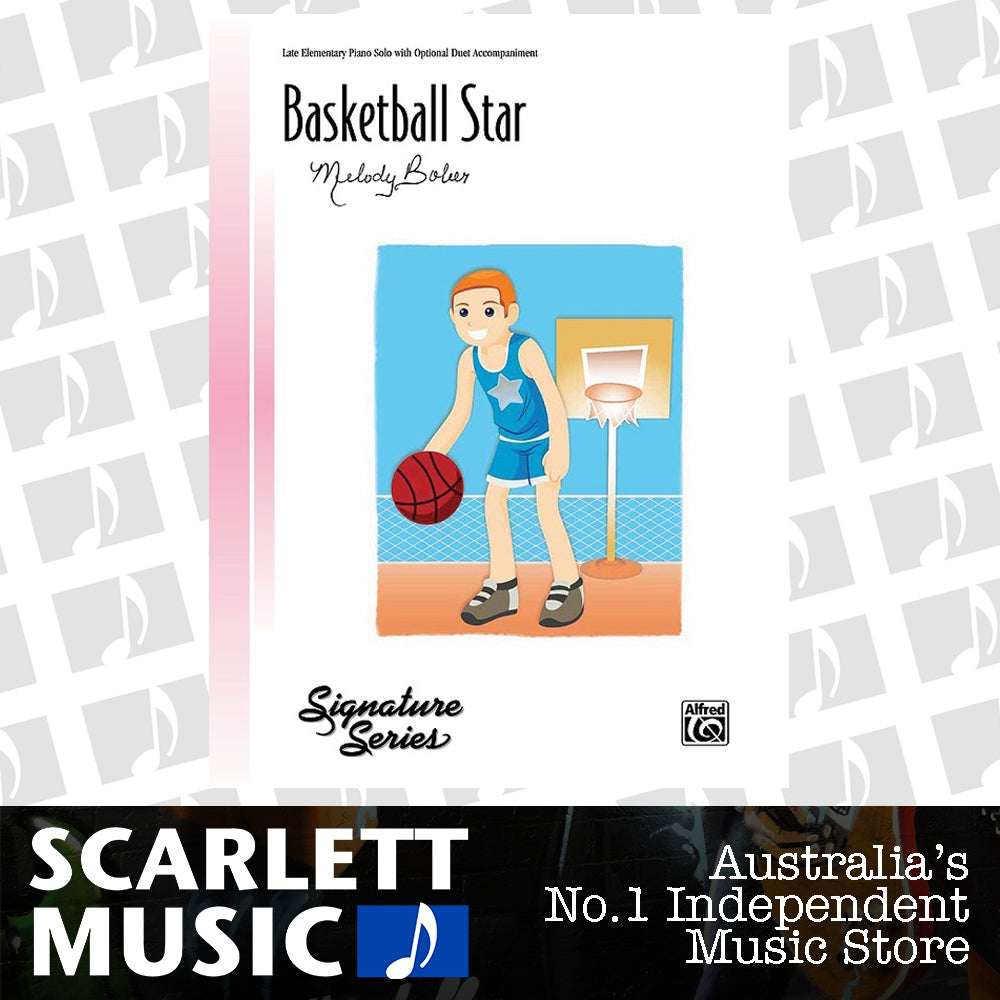 Basketball Star Piano Sheet Music — view 2